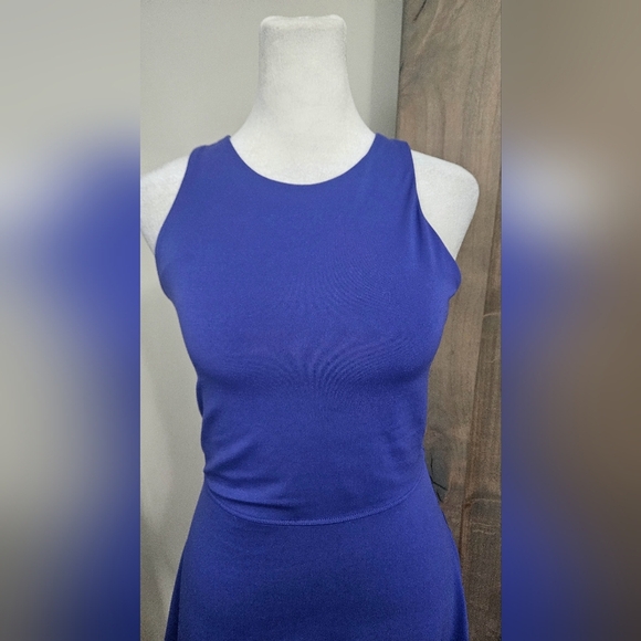 ATHLETA Conscious Athletic Halter Dress in Lazurite Blue. Size Small - Picture 8 of 16